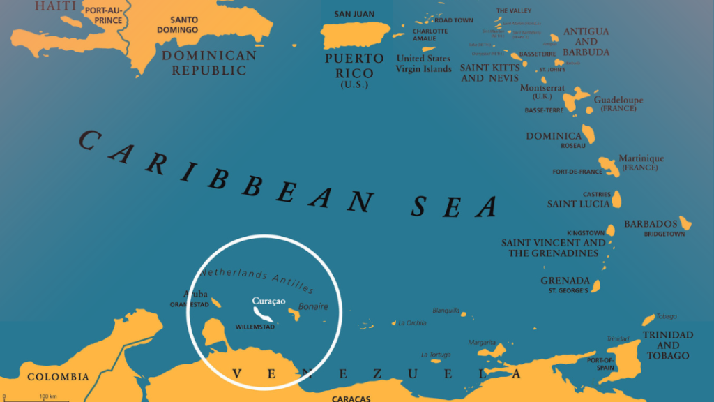 Where exactly is Curacao