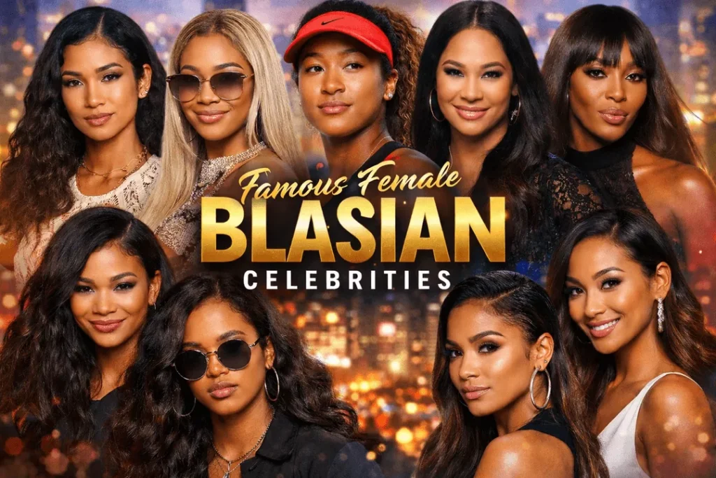 blasian celebrities female