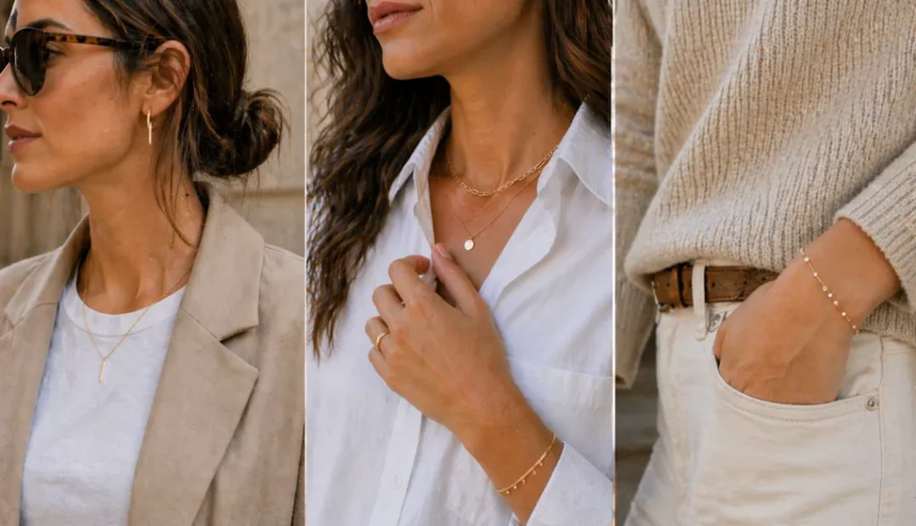 Minimalist Jewellery Set for Casual Chic Style