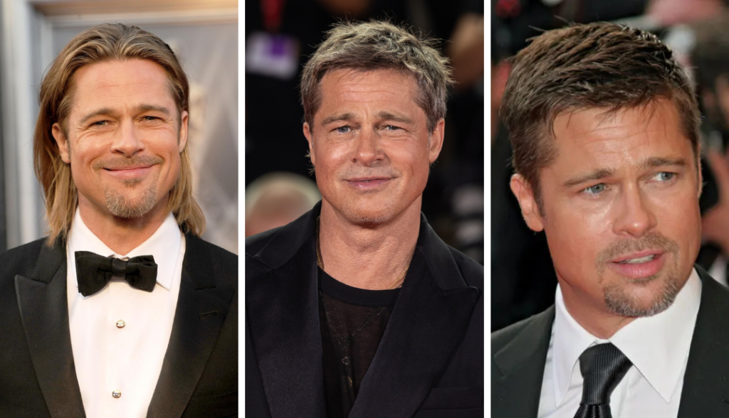 Brad Pitt With Sunken Eyes