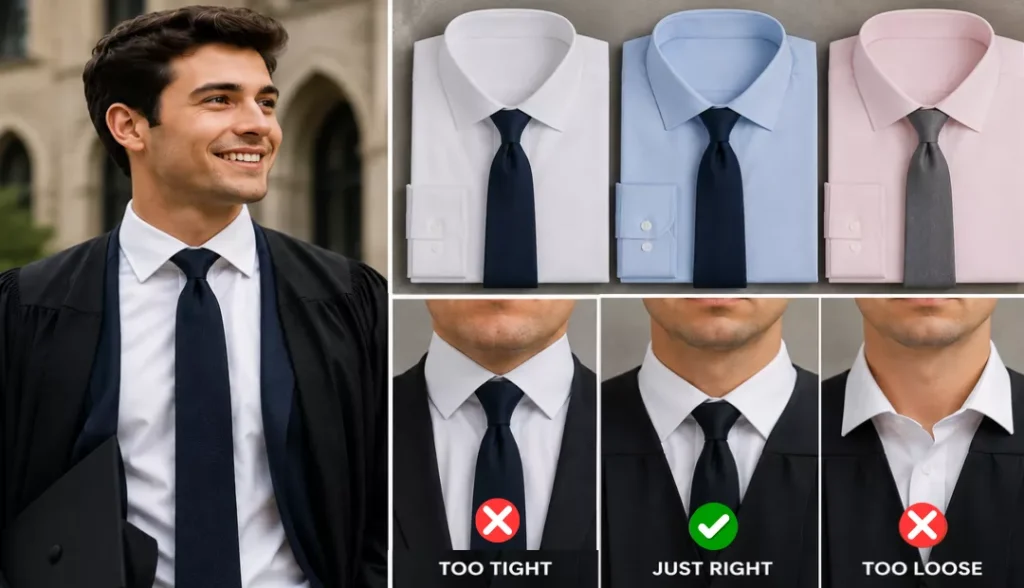 Clean and Well-Fitted Graduation Shirt 