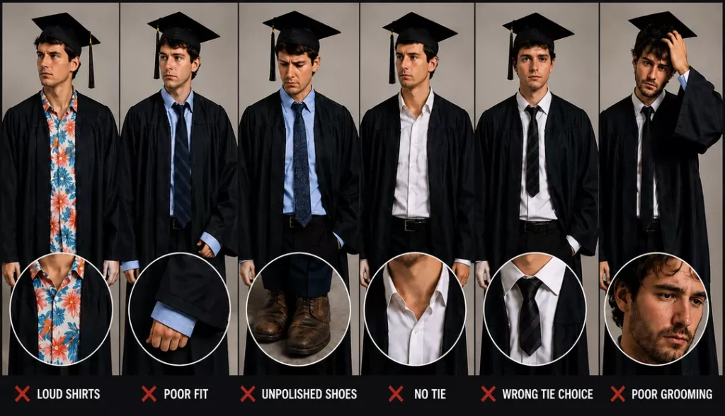 Common Graduation Outfit Mistakes Men Make 