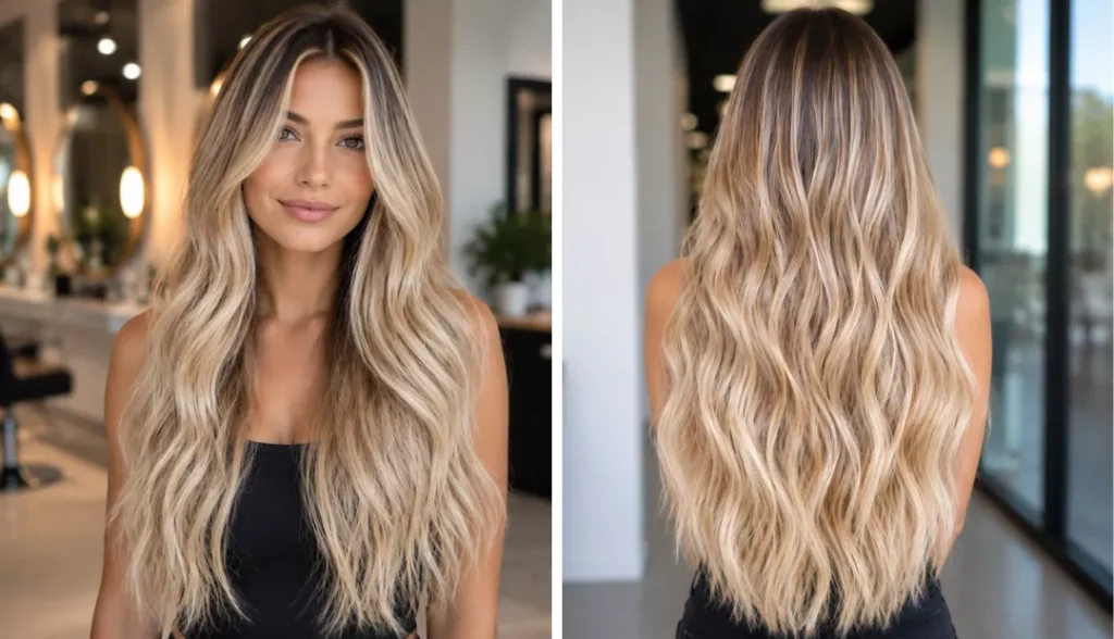 Long Blonde Hair