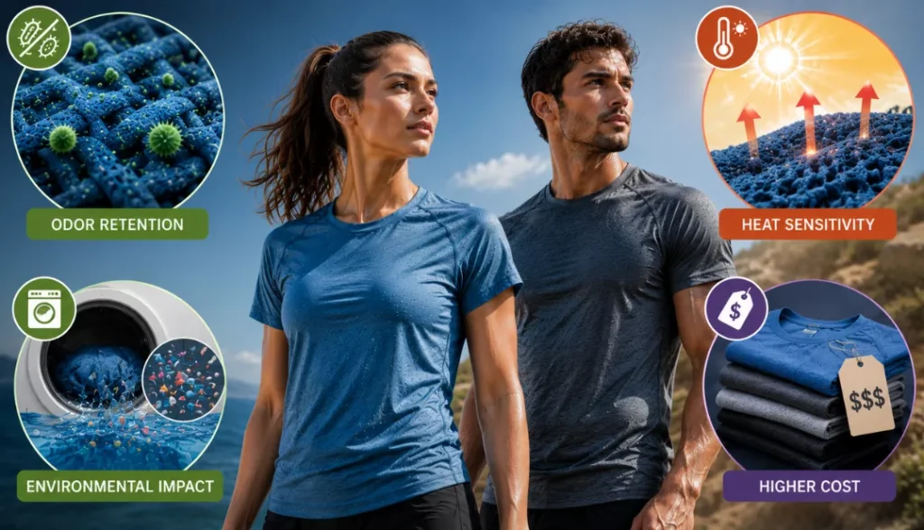 Disadvantages of Moisture-Wicking Fabric