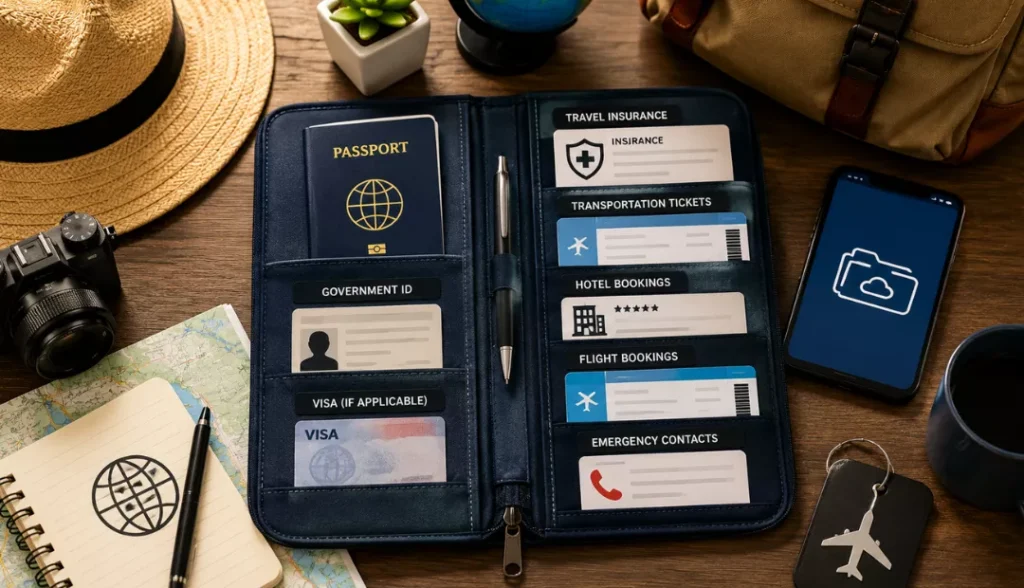 Essential Documents for trip