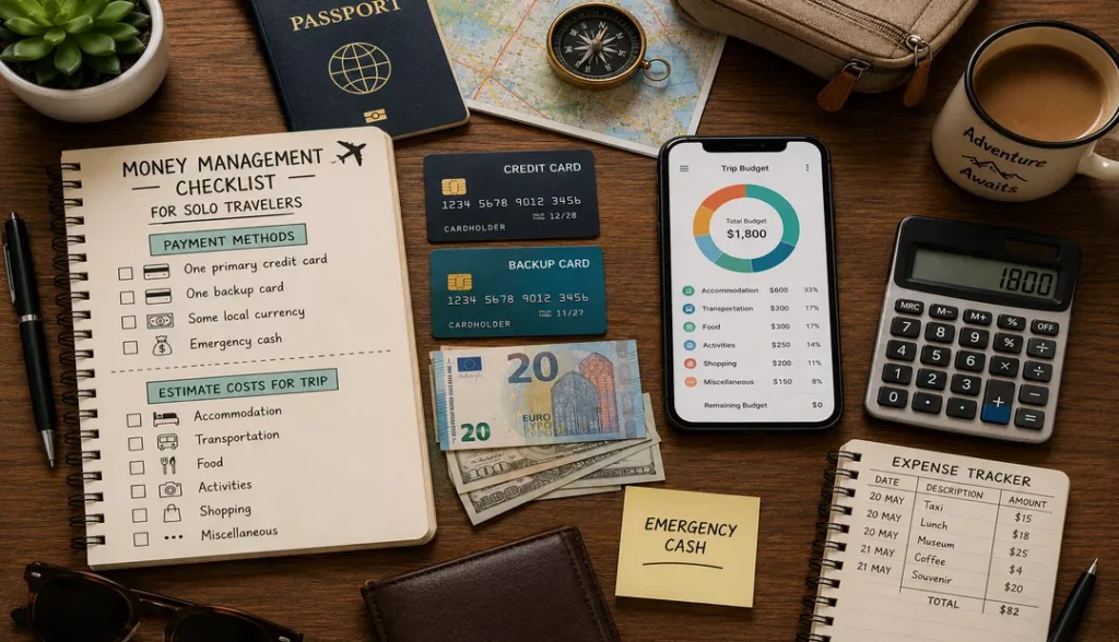 Money Management Checklist for Solo Travelers