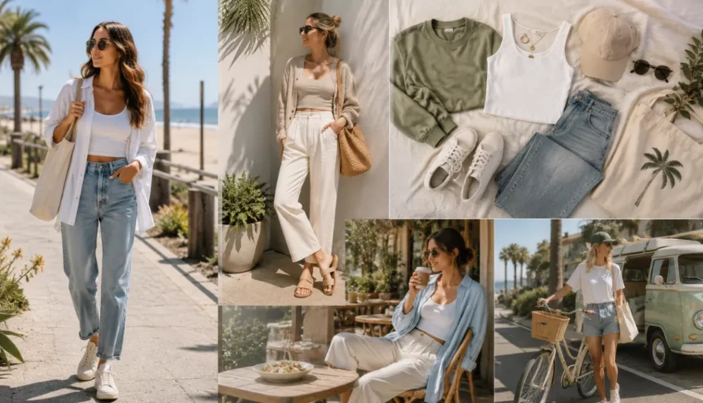 Everyday Clothing Style for Californian Women 