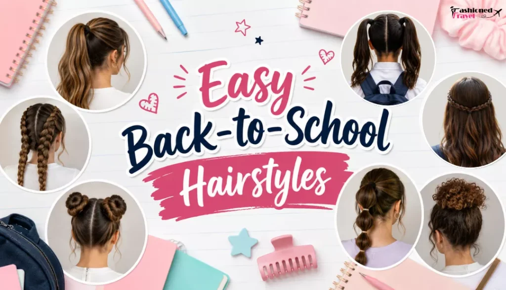 Lazy Back to School Hairstyles