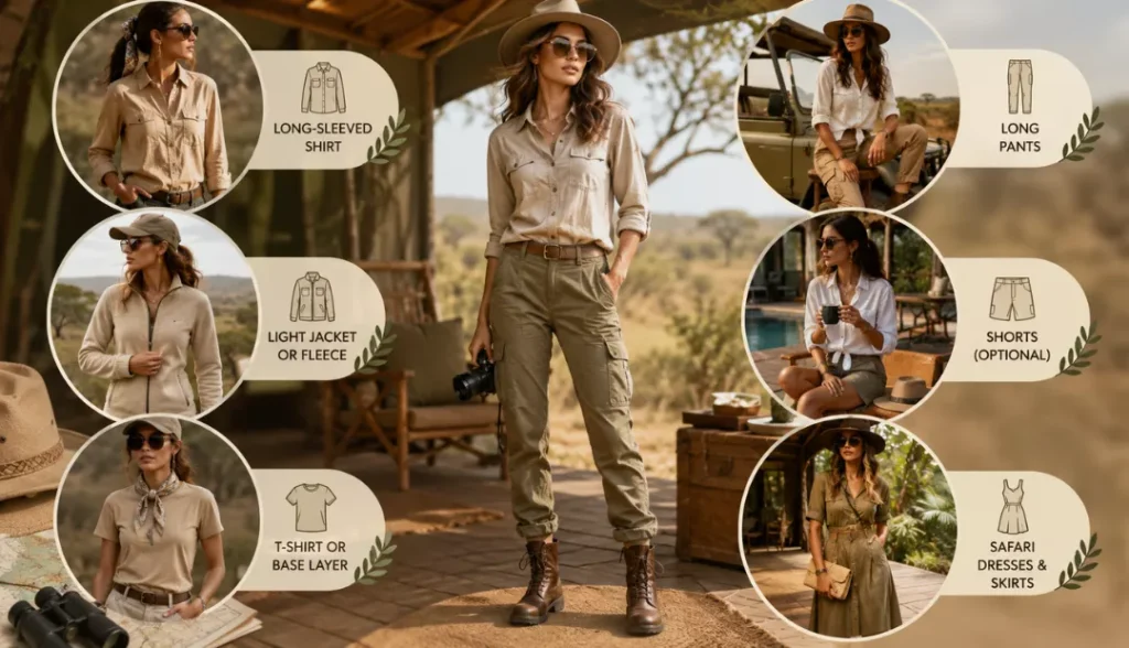 Recommended Clothing for a Safari