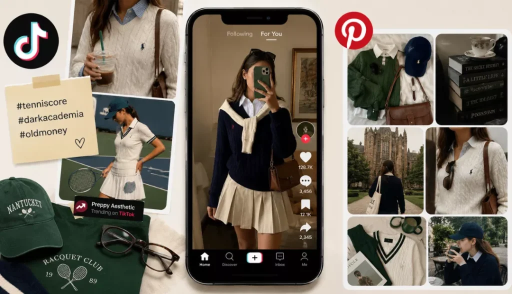 TikTok Turned Preppy Into an Internet Aesthetic 